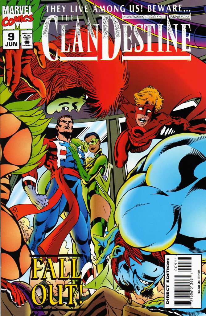 Clandestine #9 (VF-NM), Comic Book, buy comic books online, online comic book store canada, sell comic books, online, comic websites, comic store, vintige comic books, comic book store guelph, comic book store, Long Box Silver's Comics
