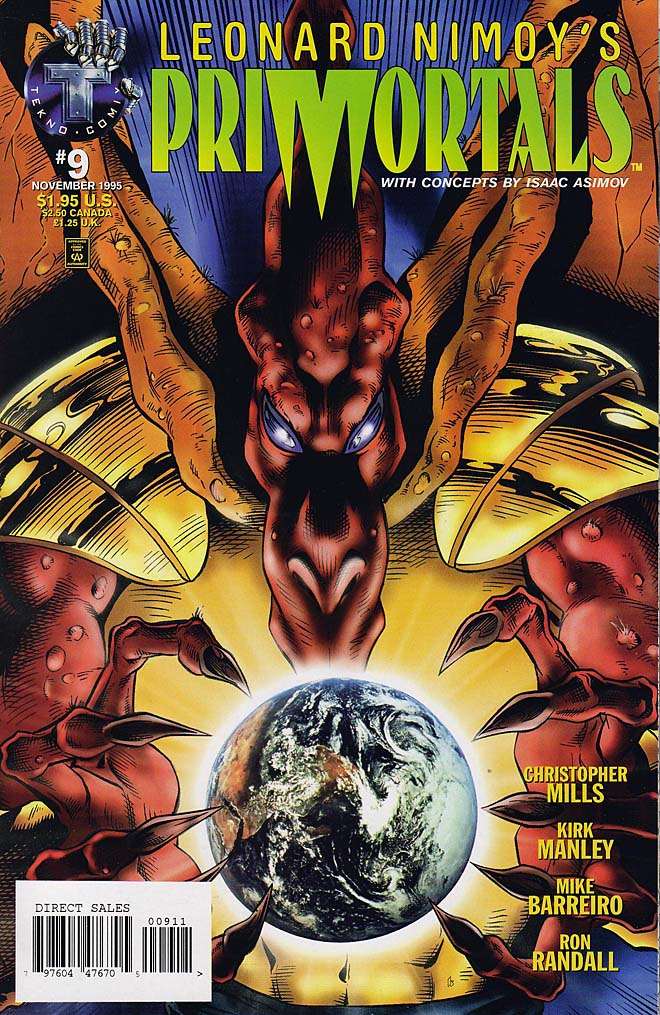 Primortals (Leonard Nimoy’s…, Vol. 1) #9, Comic Book, Back Issue, buy comic books online, order comics online, marvel comics, sell comic books, online, comic websites, comic store,  vintige comic books, comic book store guelph, comic book store, comic book store near me, Long Box Silver's Comic Book Store