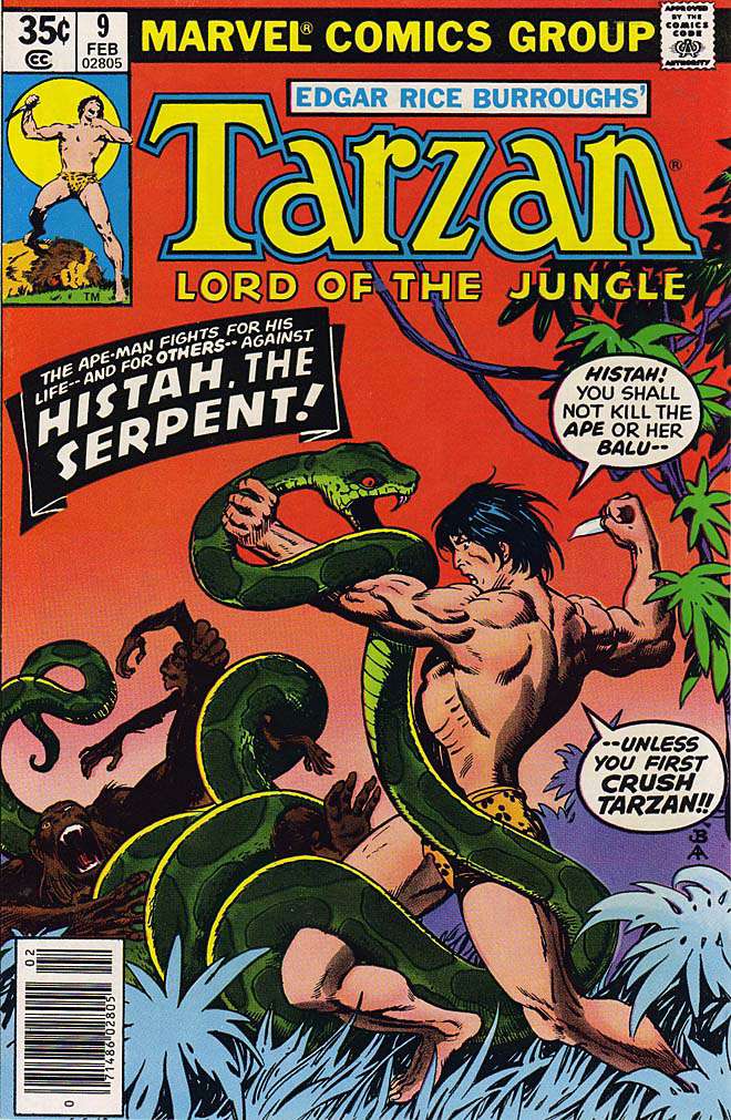 Tarzan (Marvel) #9 (VF), Comic Book, buy comic books online, online comic book store canada, sell comic books, online, comic websites, comic store, vintige comic books, comic book store guelph, comic book store, Long Box Silver's Comics