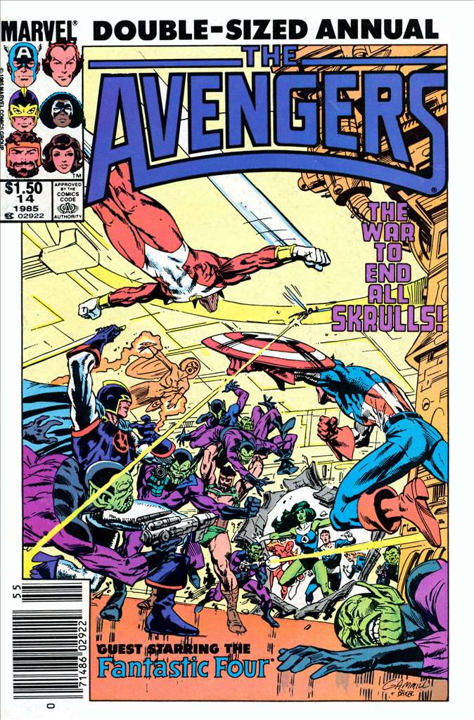 Avengers, The (VF-NM) #Anl 14, Comic Book, Back Issue, buy comic books online, order comics online, marvel comics, sell comic books, online, comic websites, comic store,  vintige comic books, comic book store guelph, comic book store, comic book store near me, Long Box Silver's Comic Book Store
