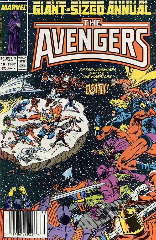 Avengers, The (VF) #Anl 16/NS, Comic Book, Back Issue, buy comic books online, order comics online, marvel comics, sell comic books, online, comic websites, comic store,  vintige comic books, comic book store guelph, comic book store, comic book store near me, Long Box Silver's Comic Book Store