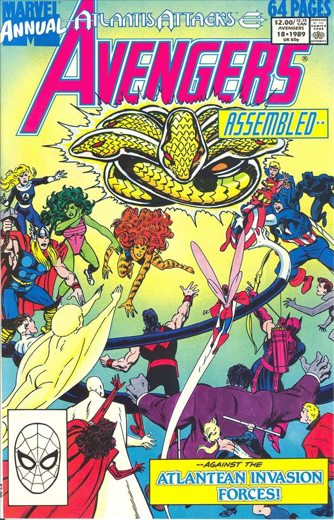 Avengers, The (VF-NM) #Anl 18, Comic Book, Back Issue, buy comic books online, order comics online, marvel comics, sell comic books, online, comic websites, comic store,  vintige comic books, comic book store guelph, comic book store, comic book store near me, Long Box Silver's Comic Book Store