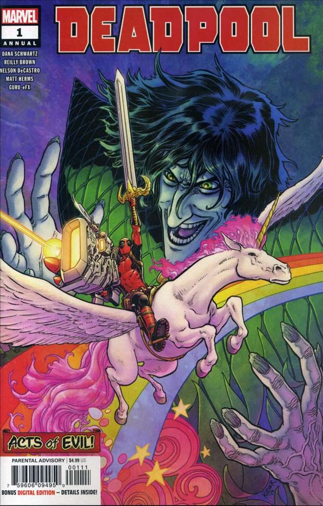 Deadpool (6th Series) #Anl 1, Comic Book, Back Issue, buy comic books online, order comics online, marvel comics, sell comic books, online, comic websites, comic store,  vintige comic books, comic book store guelph, comic book store, comic book store near me, Long Box Silver's Comic Book Store