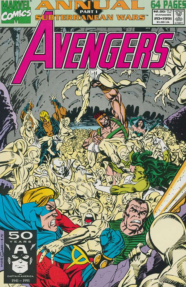 Avengers, The (VF-NM) #Anl 20, Comic Book, Back Issue, buy comic books online, order comics online, marvel comics, sell comic books, online, comic websites, comic store,  vintige comic books, comic book store guelph, comic book store, comic book store near me, Long Box Silver's Comic Book Store