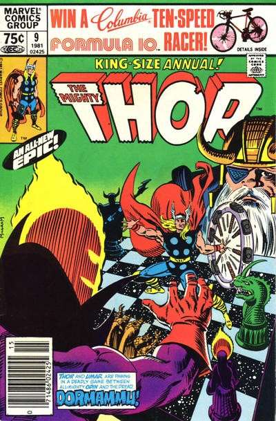 The Mighty Thor (Newsstand) #Anl 9/NS, Comic Book, Back Issue, buy comic books online, order comics online, marvel comics, sell comic books, online, comic websites, comic store, vintige comic books, comic book store guelph, comic book store, comic book store near me, Long Box Silver's Comic Book Store