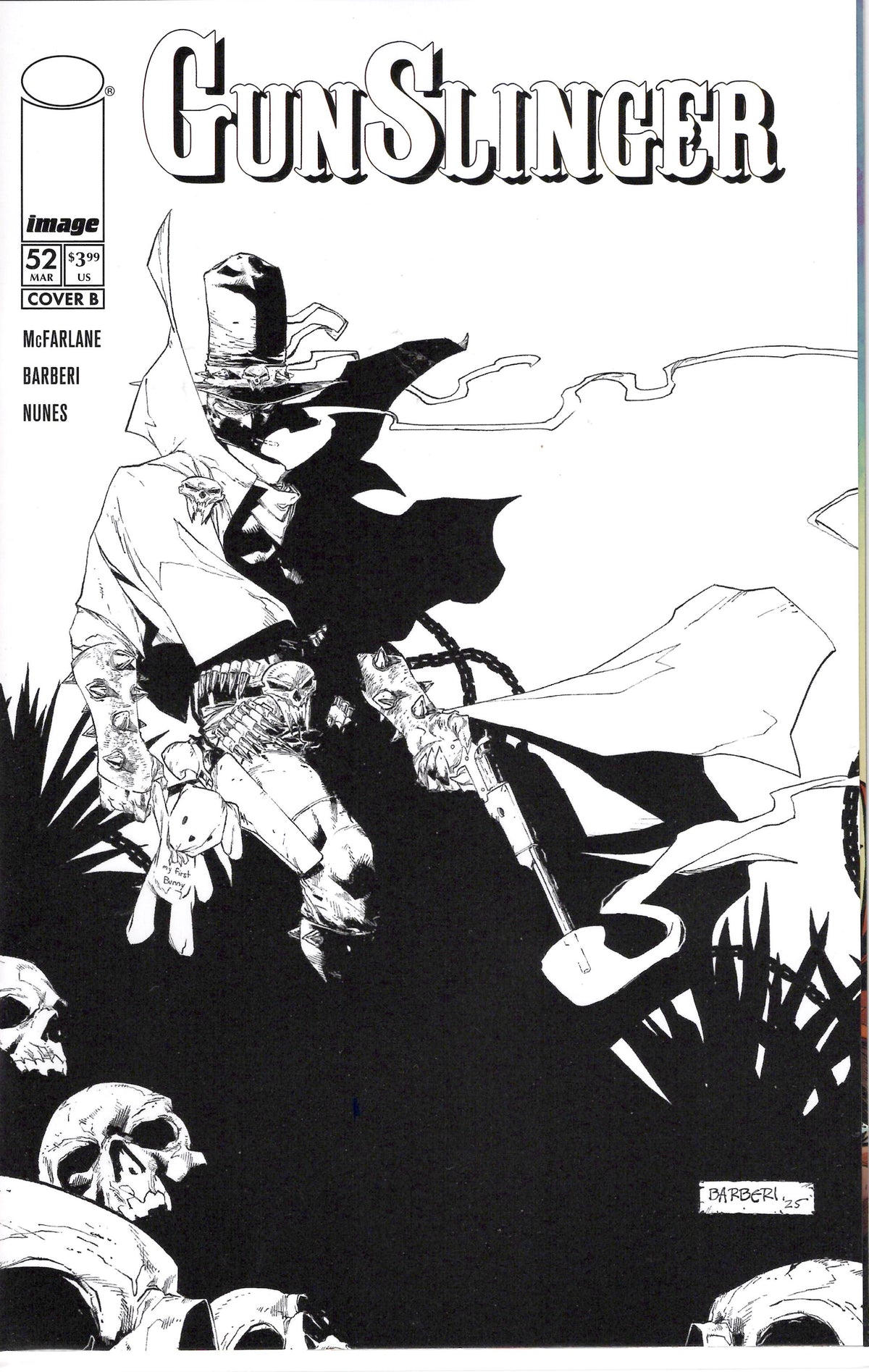 Gunslinger Spawn #52/B (VF-NM)