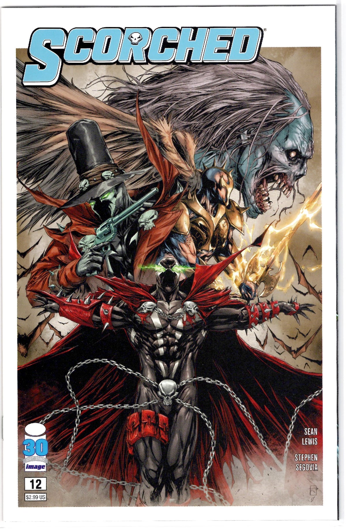 Scorched, The #12/A (VF-NM)