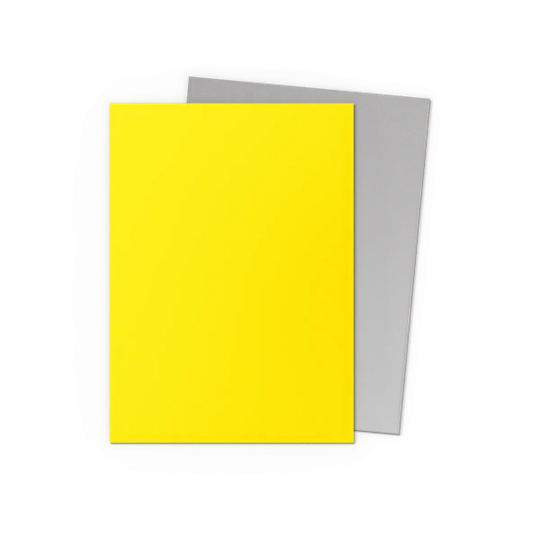 DRAGON SHIELD SLEEVES MATTE DUAL YELLOW & SILVER 100CT