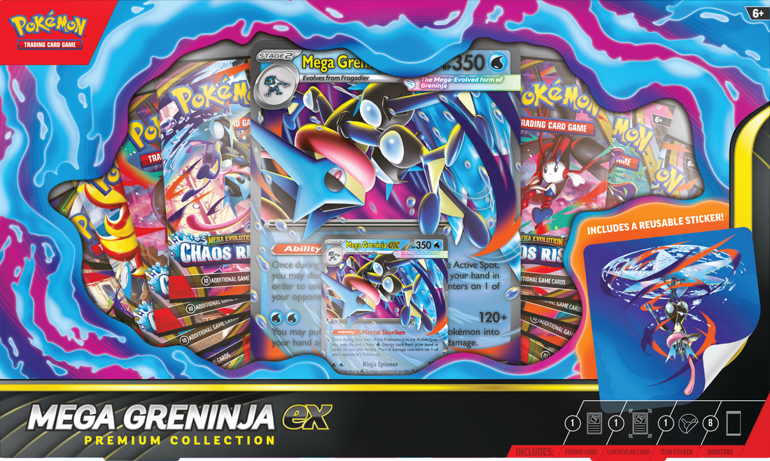 Pokémon Mega Greninja ex Premium Collecton