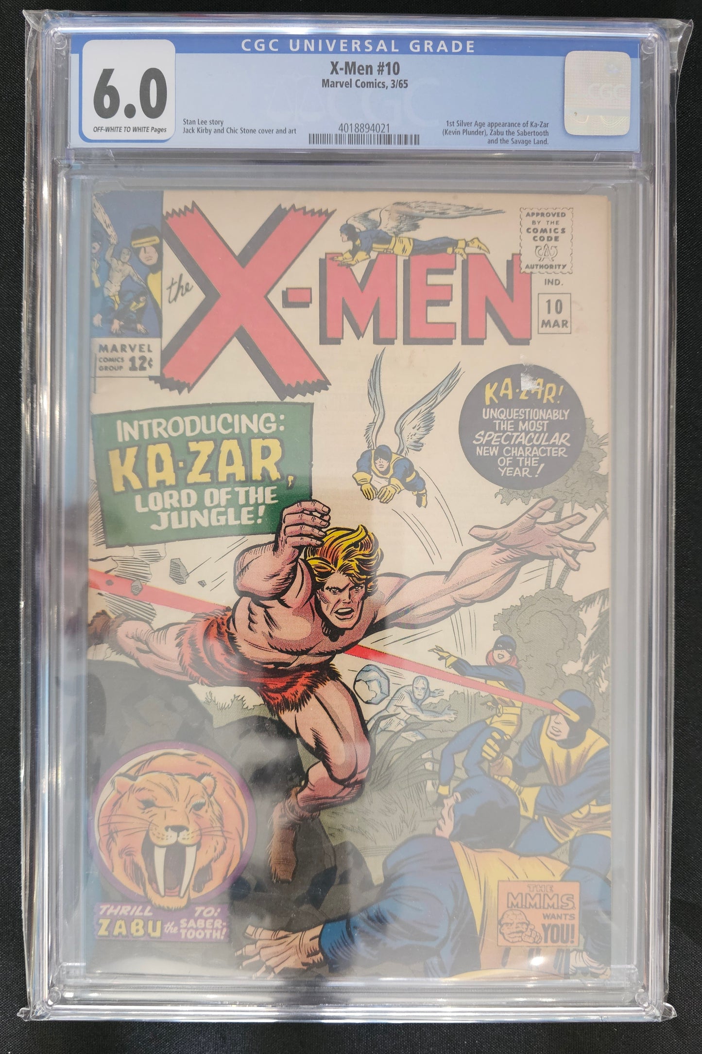 X-Men (1st Series) #10 CGC 6.0