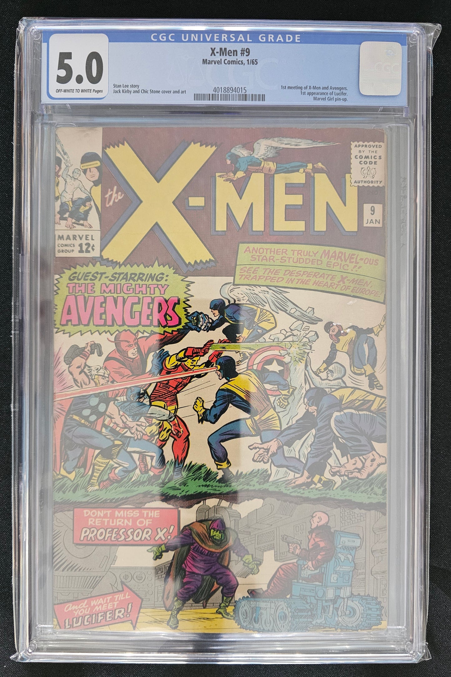 X-Men (1st Series) #9 CGC 5.0