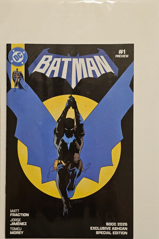 Batman #1 SDCC 2025 Exclusive Ashcan Special Edition (Jorge Jimenez & Matt Fraction)(VF/NM)