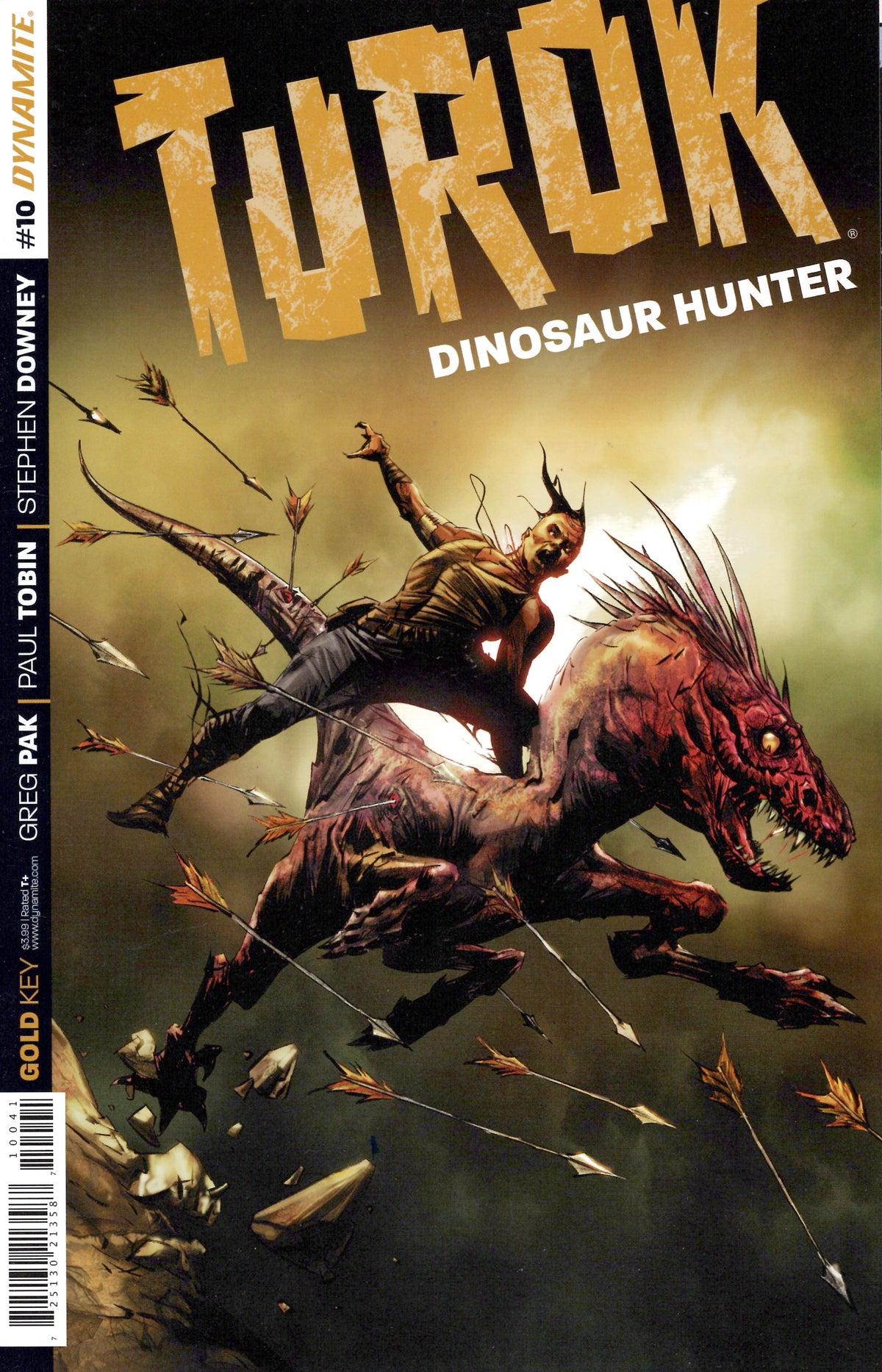 Turok: Dinosaur Hunter (Dynamite, Vol. 1) #10 (VF-NM)