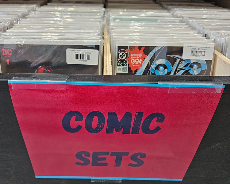 Complete comic book sets and runs at Long Box Silver's Comics in Guelph — full story arcs and consecutive issue lots