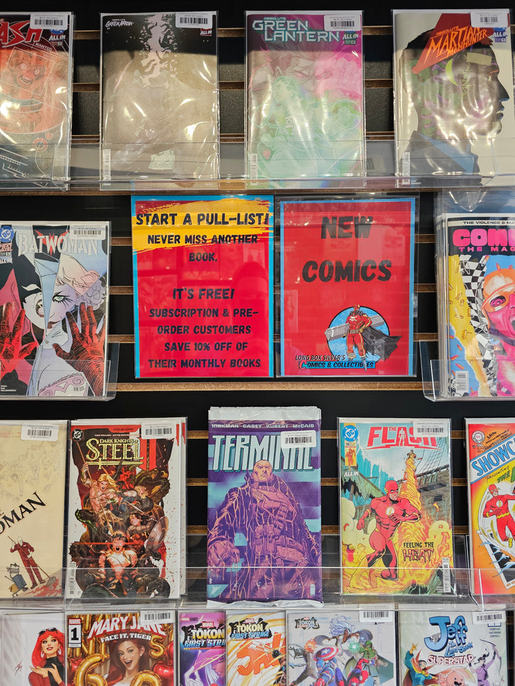 New comic book releases at Long Box Silver's Comics in Guelph — Marvel, DC, Image and more every Wednesday