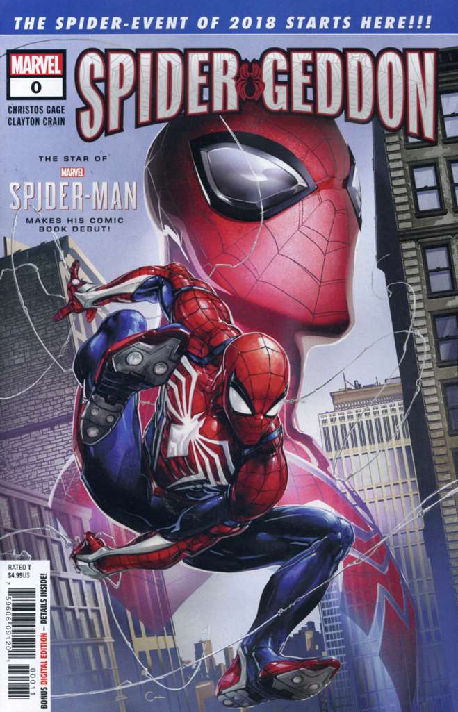 Spider-Geddon #0 Near Mint, Comic Book, buy comic books online, online comic book store canada, sell comic books, online, comic websites, comic store,  vintige comic books, comic book store guelph, comic book store,  Long Box Silver's Comics 