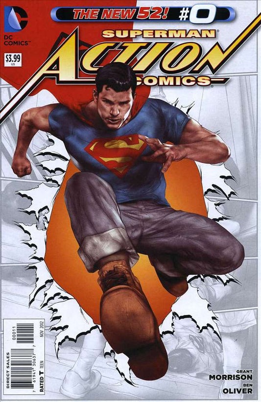 Action Comics (2nd Series) #0, Comic Book, Back Issue, buy comics online, comic book store guelph, online comic book store, local comic shop, Long Box Silver's Comics