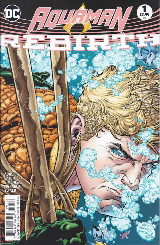 Aquaman: Rebirth #1 (2nd Print) (VF-NM), Comic Book, Back Issue, buy comic books online, online comic book store canada, sell comic books, online, comic websites, comic store,  vintige comic books, comic book store guelph, comic book store, comic book store near me, Long Box Silver's Comics 