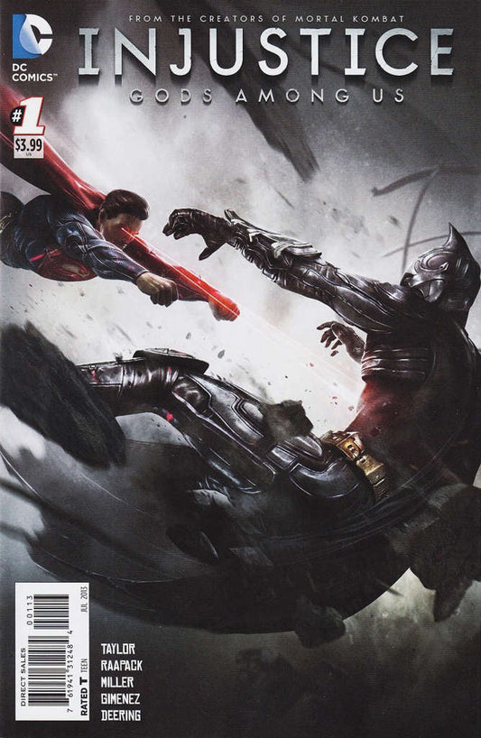 Injustice: Gods Among Us #1 (3rd print)  (F), Comic Book, Back Issue, buy comic books online, online comic book store canada, sell comic books, online, comic websites, comic store,  vintige comic books, comic book store guelph, comic book store, comic book store near me, Long Box Silver's Comics 