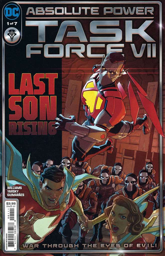 Absolute Power: Task Force VII #1/A, Comic Book, Back Issue, buy comic books online, order comics online, marvel comics, sell comic books, online, comic websites, comic store,  vintige comic books, comic book store guelph, comic book store, comic book store near me, Long Box Silver's Comic Book Store