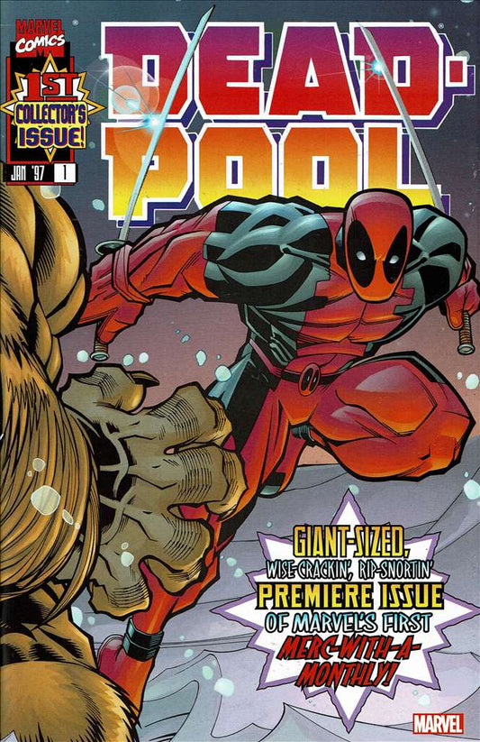 Deadpool #1/A, Comic Book, Back Issue, buy comic books online, order comics online, marvel comics, sell comic books, online, comic websites, comic store,  vintige comic books, comic book store guelph, comic book store, comic book store near me, Long Box Silver's Comic Book Store