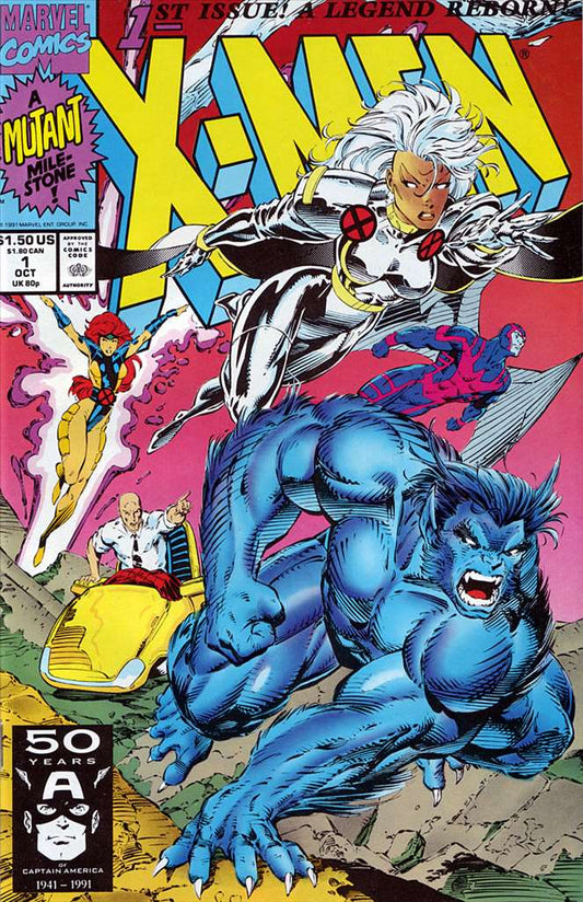 X-Men (2nd Series) #1/A Very Fine to Near Mint, Comic Book, Back Issue, buy comic books online, online comic book store canada, sell comic books, online, comic websites, comic store,  vintige comic books, comic book store guelph, comic book store, comic book store near me, Long Box Silver's Comics 