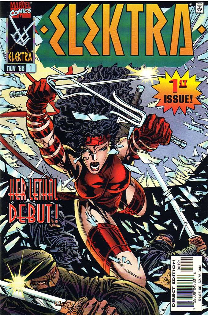 Elektra (2nd Series) #1/A, Comic Book, Back Issue, buy comics online, comic book store guelph, online comic book store, local comic shop, Long Box Silver's Comics