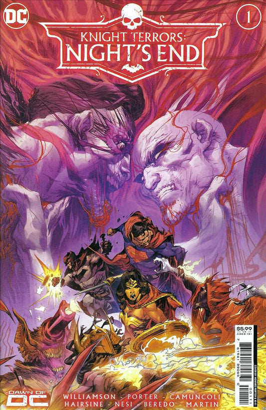 Knight Terrors: Night’s End #1/A, Comic Book, Back Issue, buy comic books online, order comics online, marvel comics, sell comic books, online, comic websites, comic store,  vintige comic books, comic book store guelph, comic book store, comic book store near me, Long Box Silver's Comic Book Store