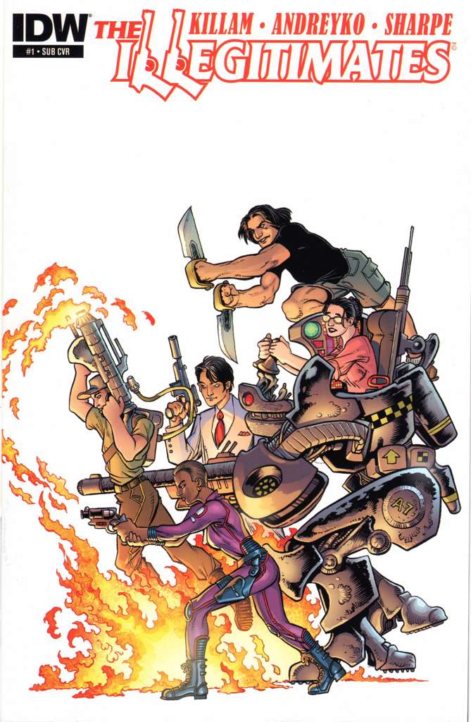 Illegitimates, The #1/A (VF), Comic Book, Back Issue, buy comic books online, online comic book store canada, sell comic books, online, comic websites, comic store,  vintige comic books, comic book store guelph, comic book store, comic book store near me, Long Box Silver's Comics 