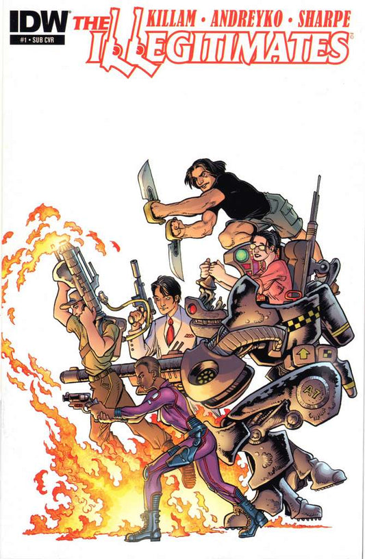Illegitimates, The #1/A (VF), Comic Book, Back Issue, buy comic books online, online comic book store canada, sell comic books, online, comic websites, comic store,  vintige comic books, comic book store guelph, comic book store, comic book store near me, Long Box Silver's Comics 