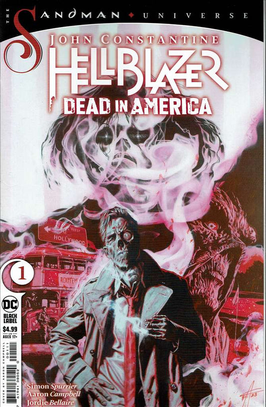 John Constantine, Hellblazer: Dead in America #1/A, Comic Book, Back Issue, buy comic books online, order comics online, marvel comics, sell comic books, online, comic websites, comic store,  vintige comic books, comic book store guelph, comic book store, comic book store near me, Long Box Silver's Comic Book Store