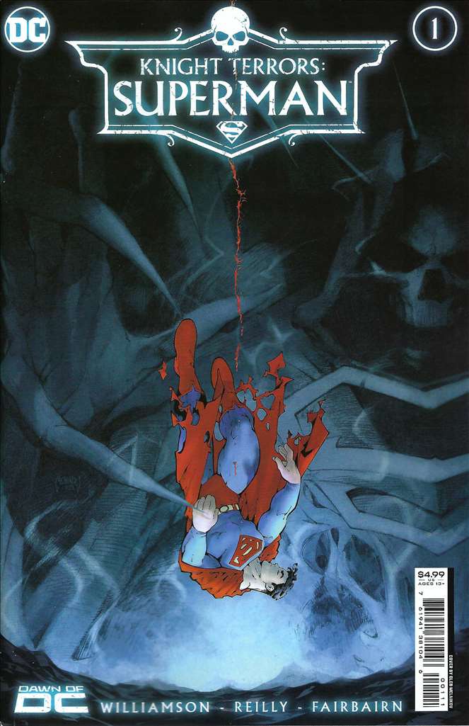 Knight Terrors: Superman #1/A, Comic Book, Back Issue, buy comic books online, order comics online, marvel comics, sell comic books, online, comic websites, comic store,  vintige comic books, comic book store guelph, comic book store, comic book store near me, Long Box Silver's Comic Book Store