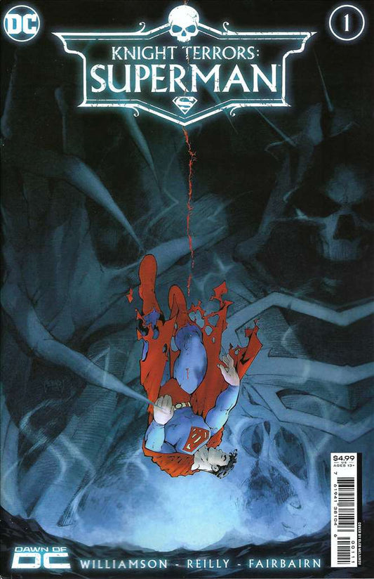 Knight Terrors: Superman #1/A, Comic Book, Back Issue, buy comic books online, order comics online, marvel comics, sell comic books, online, comic websites, comic store,  vintige comic books, comic book store guelph, comic book store, comic book store near me, Long Box Silver's Comic Book Store