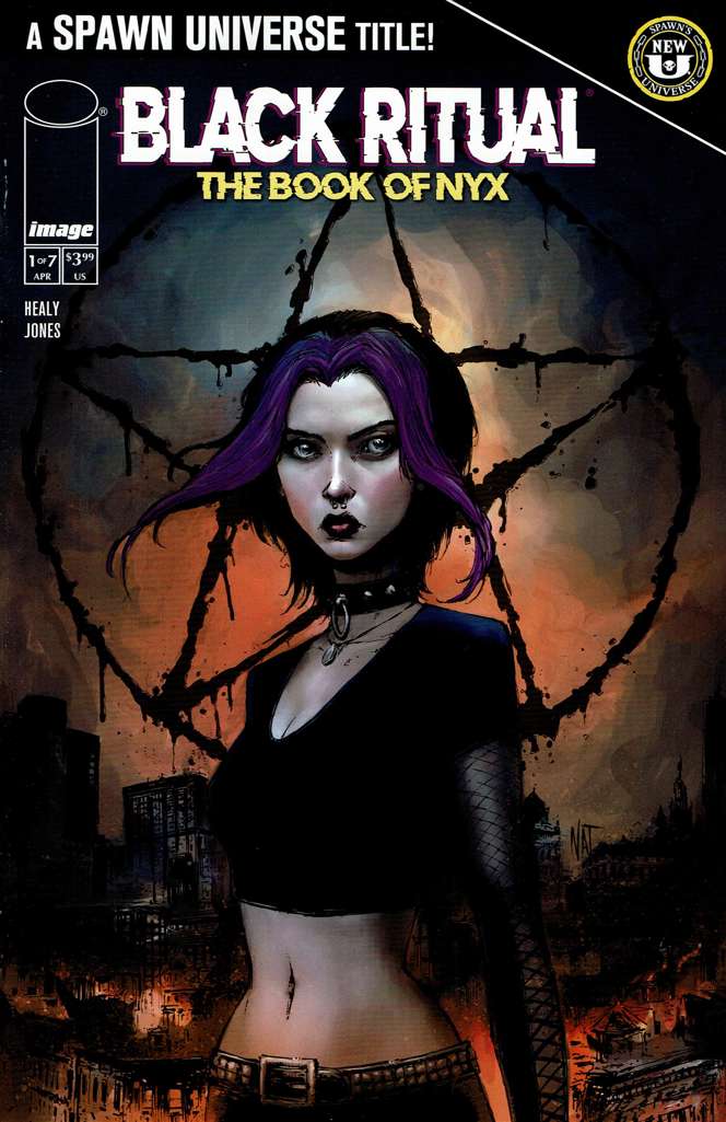 Black Ritual: The Book of NYX #1/A Very Fine to Near Mint, Comic Book, Back Issue, buy comic books online, online comic book store canada, sell comic books, online, comic websites, comic store,  vintige comic books, comic book store guelph, comic book store, comic book store near me, Long Box Silver's Comics 