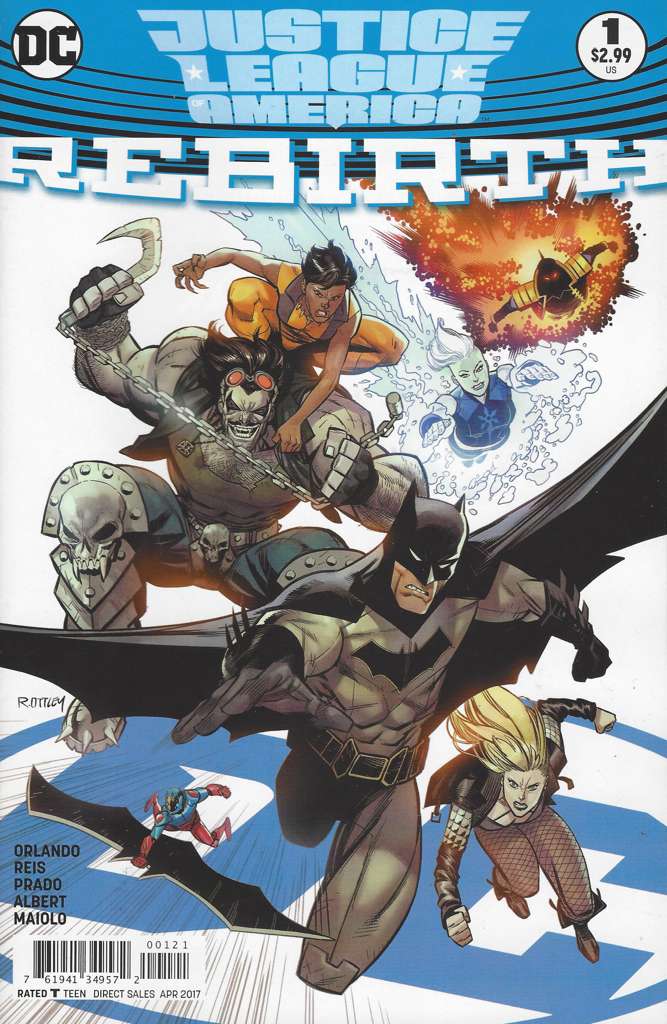 Justice League of America: Rebirth #1/A (VF-NM), Comic Book, buy comic books online, online comic book store canada, sell comic books, online, comic websites, comic store,  vintige comic books, comic book store guelph, comic book store,  Long Box Silver's Comics 