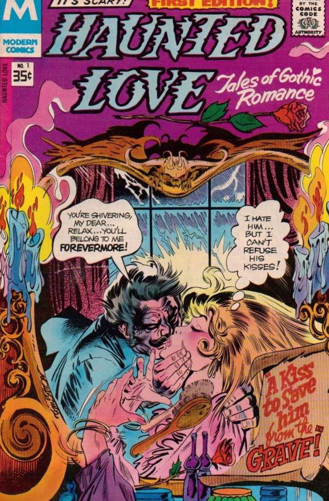 Haunted Love #1/A (VF), Comic Book, buy comic books online, online comic book store canada, sell comic books, online, comic websites, comic store,  vintige comic books, comic book store guelph, comic book store,  Long Box Silver's Comics 