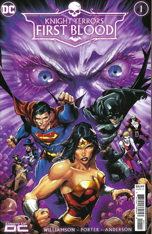 Knight Terrors: First Blood #1/A, Comic Book, Back Issue, buy comic books online, order comics online, marvel comics, sell comic books, online, comic websites, comic store,  vintige comic books, comic book store guelph, comic book store, comic book store near me, Long Box Silver's Comic Book Store