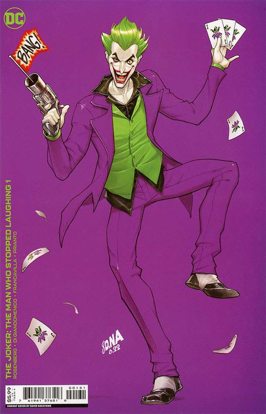 Joker, The: The Man Who Stopped Laughing #1/B, Comic Book, Back Issue, buy comic books online, order comics online, marvel comics, sell comic books, online, comic websites, comic store,  vintige comic books, comic book store guelph, comic book store, comic book store near me, Long Box Silver's Comic Book Store