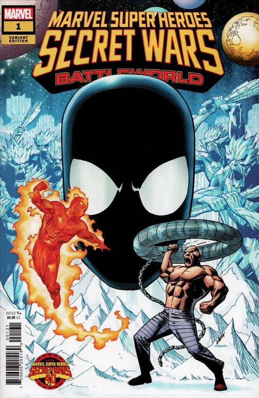 Marvel Super Heroes Secret Wars: Battleworld #1/B, Comic Book, Back Issue, buy comic books online, order comics online, marvel comics, sell comic books, online, comic websites, comic store,  vintige comic books, comic book store guelph, comic book store, comic book store near me, Long Box Silver's Comic Book Store