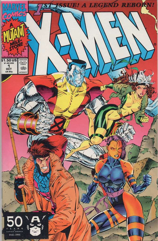 X-Men (2nd Series) #1/B Very Fine to Near Mint, Comic Book, Back Issue, buy comic books online, online comic book store canada, sell comic books, online, comic websites, comic store,  vintige comic books, comic book store guelph, comic book store, comic book store near me, Long Box Silver's Comics 