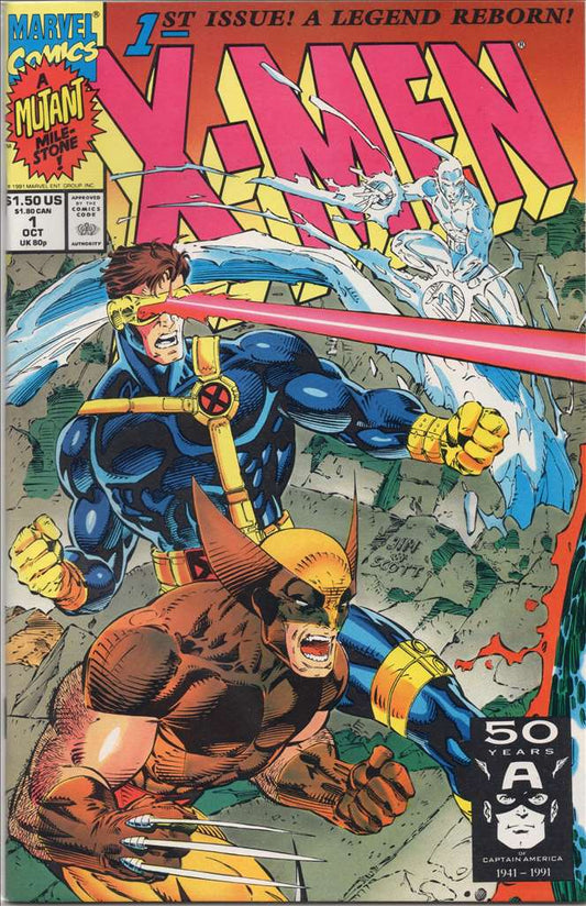 X-Men (2nd Series) #1/C Very Fine to Near Mint, Comic Book, Back Issue, buy comic books online, online comic book store canada, sell comic books, online, comic websites, comic store,  vintige comic books, comic book store guelph, comic book store, comic book store near me, Long Box Silver's Comics 