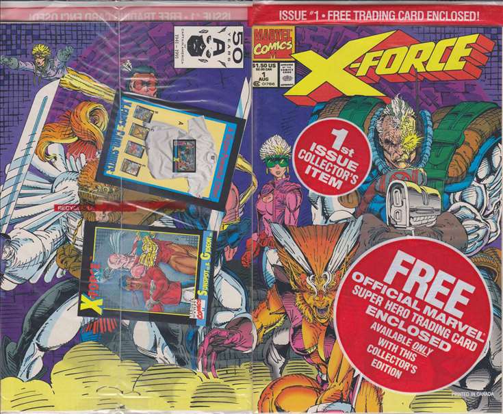 X-Force #1/D, Comic Book, Back Issue, buy comics online, comic book store guelph, online comic book store, local comic shop, Long Box Silver's Comics