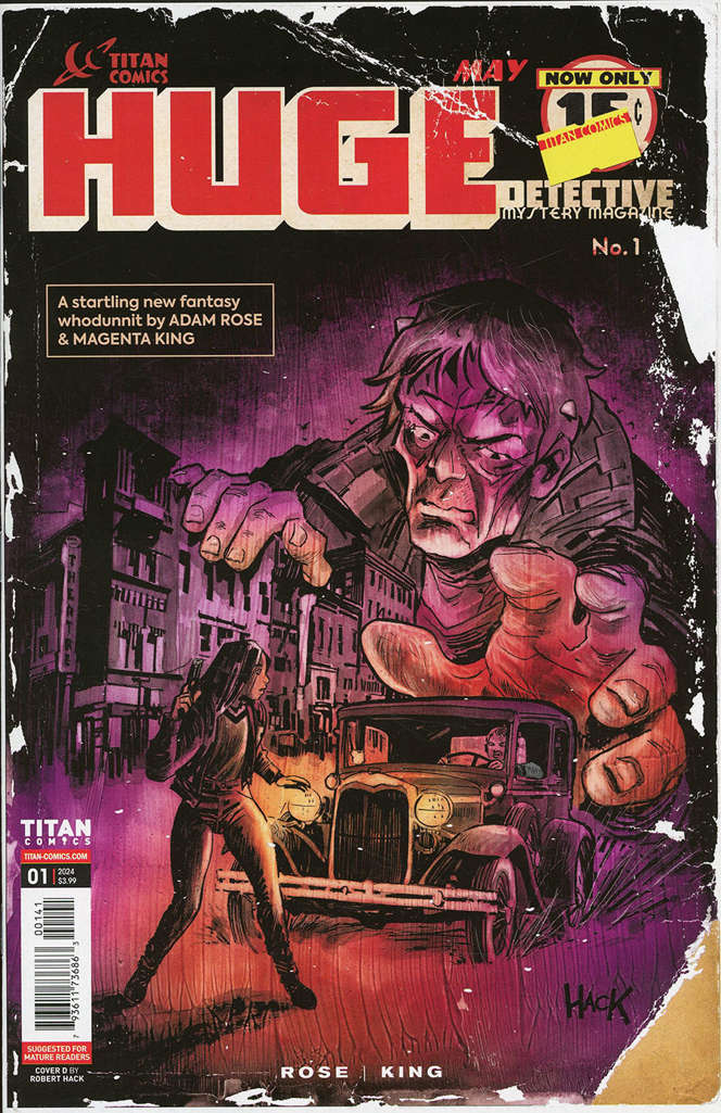 Huge Detective #1/D (VF-NM), Comic Book, buy comic books online, online comic book store canada, sell comic books, online, comic websites, comic store,  vintige comic books, comic book store guelph, comic book store,  Long Box Silver's Comics 