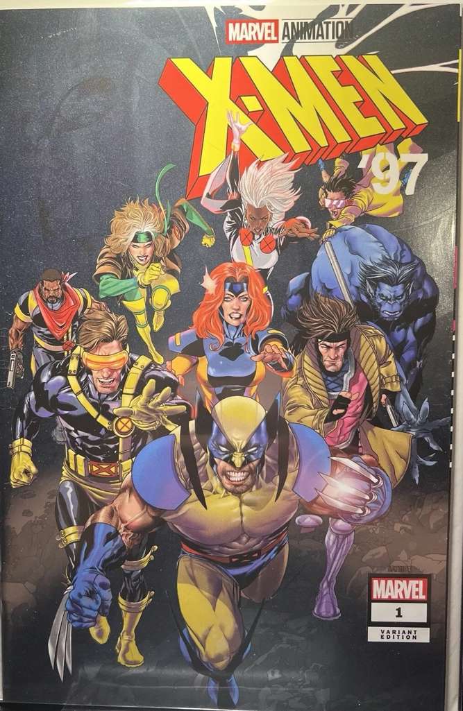 X-Men ’97 Whatnot Silver Cover X by Salvador Larroca Limited to 500 #1/X CGC 9.8, Comic Book, buy comic books online, online comic book store canada, sell comic books, online, comic websites, comic store,  vintige comic books, comic book store guelph, comic book store,  Long Box Silver's Comics 