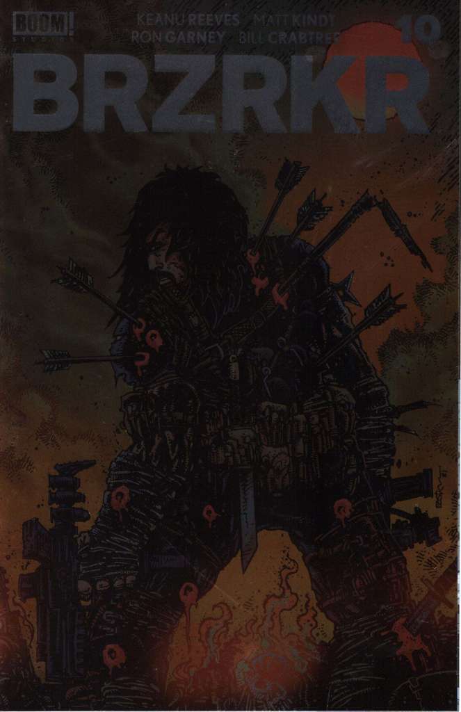 BRZRKR (Full Series Set All Foil Covers) #1-12 Very Fine to Near Mint