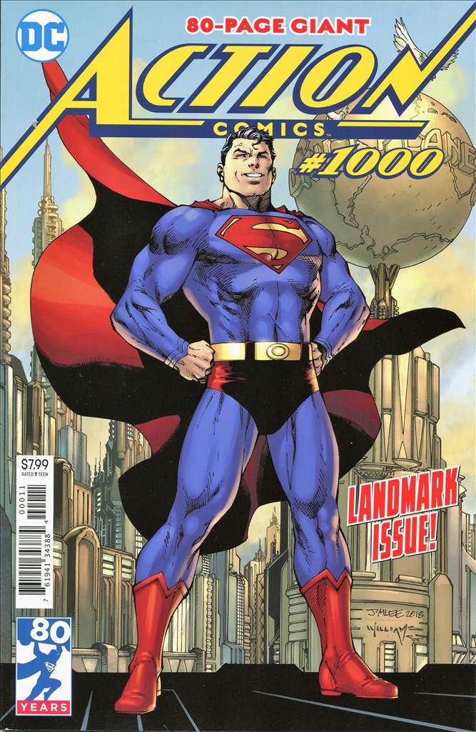 Action Comics #1000, Comic Book, Back Issue, buy comics online, comic book store guelph, online comic book store, local comic shop, Long Box Silver's Comics