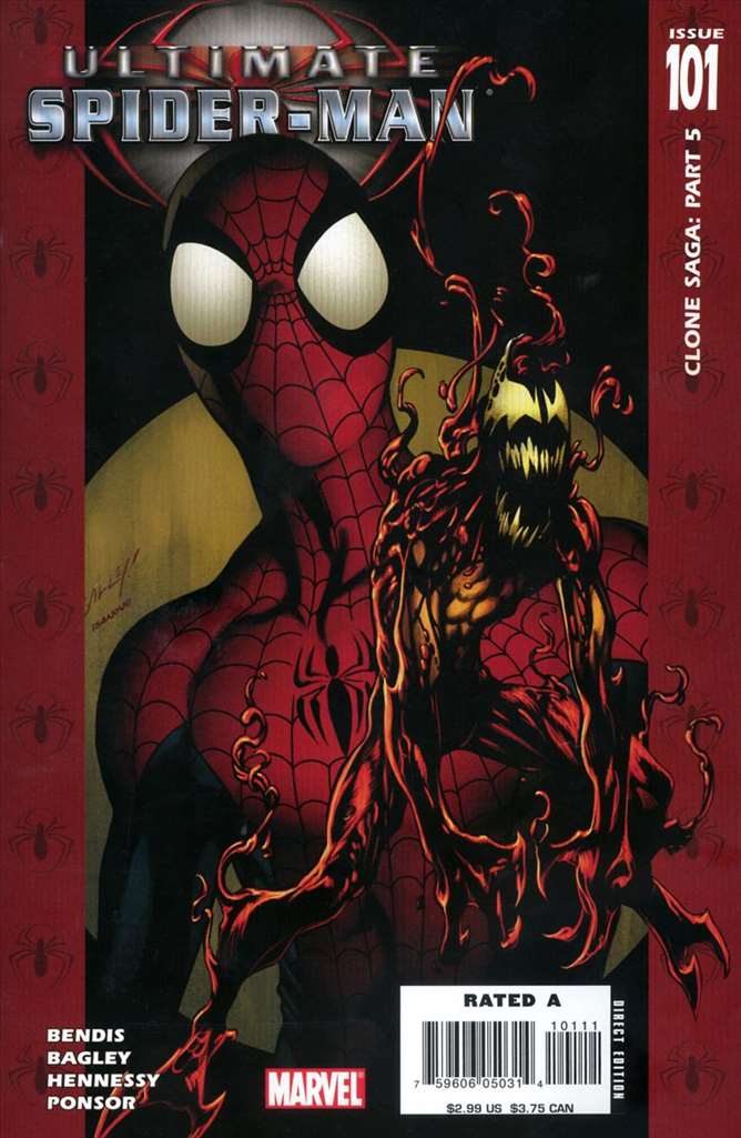 Ultimate Spider-Man #101, Comic Book, Back Issue, buy comics online, comic book store guelph, online comic book store, local comic shop, Long Box Silver's Comics