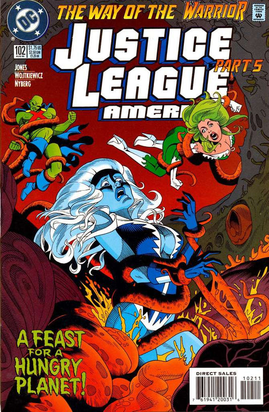Justice League America #102 (VF-NM), Comic Book, Back Issue, buy comic books online, online comic book store canada, sell comic books, online, comic websites, comic store,  vintige comic books, comic book store guelph, comic book store, comic book store near me, Long Box Silver's Comics 