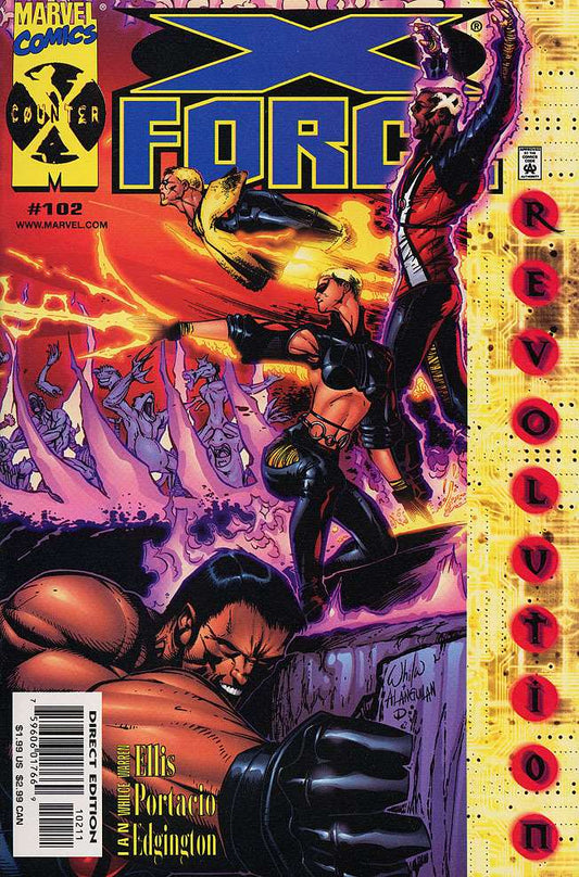 X-Force #102 (VF-NM), Comic Book, Back Issue, buy comic books online, online comic book store canada, sell comic books, online, comic websites, comic store,  vintige comic books, comic book store guelph, comic book store, comic book store near me, Long Box Silver's Comics 