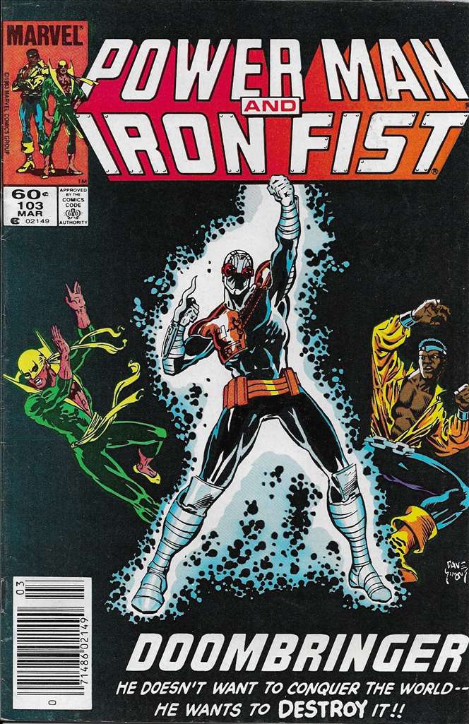 Power Man & Iron Fist #103, Comic Book, Back Issue, buy comics online, comic book store guelph, online comic book store, local comic shop, Long Box Silver's Comics